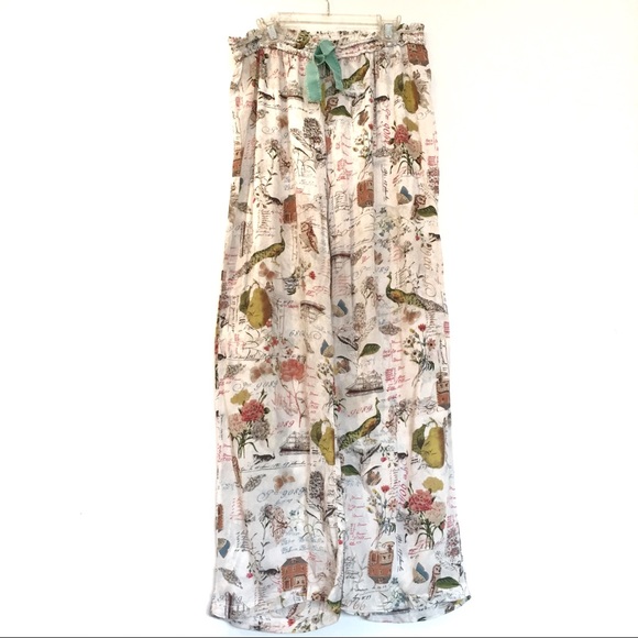 Anthropologie Pants - [E.BY.ELOISE] Rustic Print Lounge Pajamas Pants S